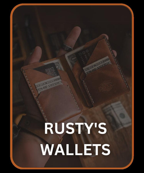Rusty's Wallets – Rusty leather c