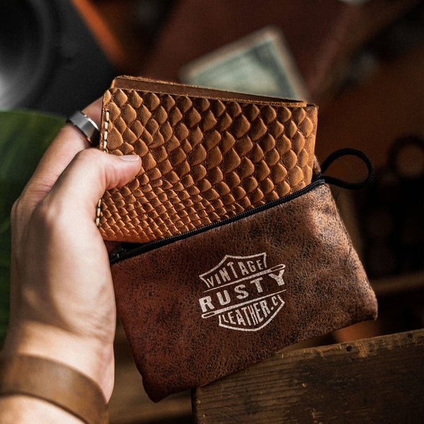 ~Legendary~ Enfold wallet - “High Grain Pull up leather”