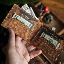 ~Legendary~ Enfold wallet - “High Grain Pull up leather”