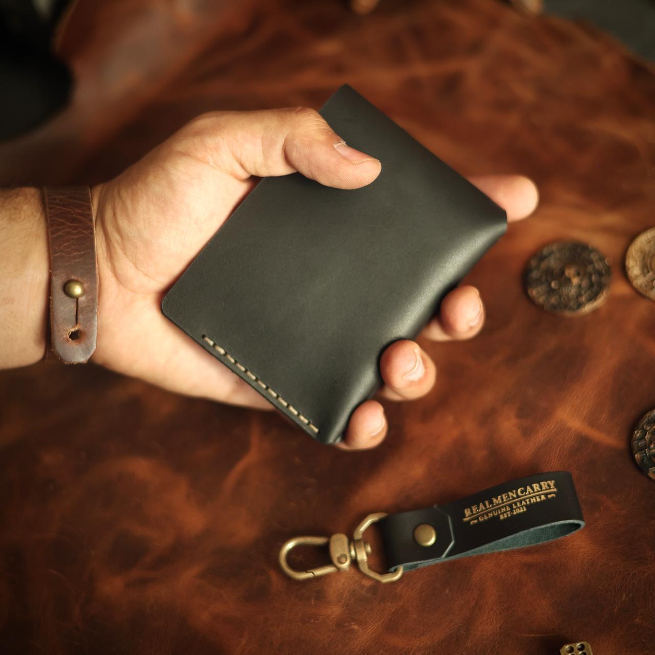 Nubak buck wallet “cow leather” – Rusty leather c