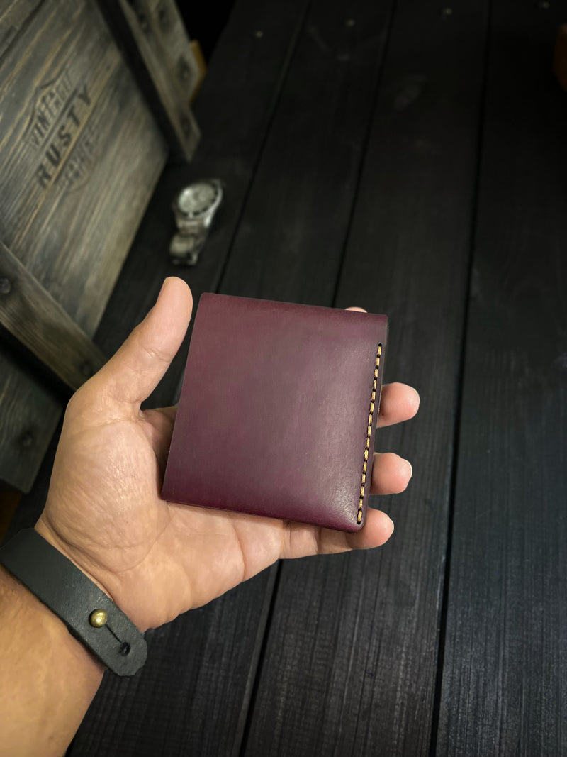 Jack-wallet “Cow pull up leather”