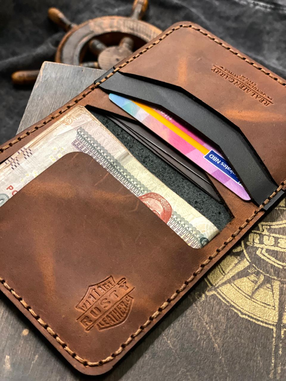 BOLD Wallet – Rusty leather c