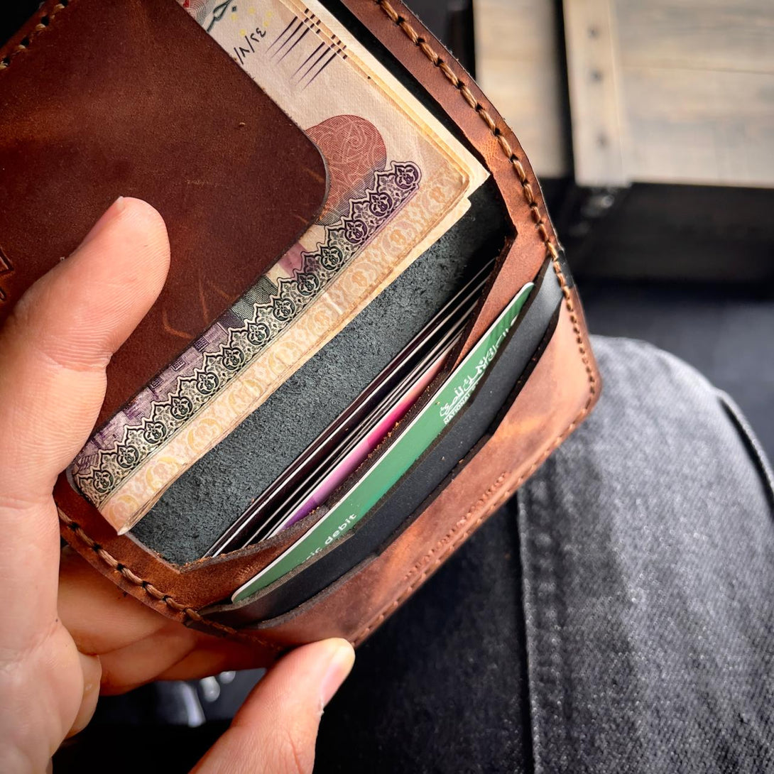 BOLD Wallet – Rusty leather c