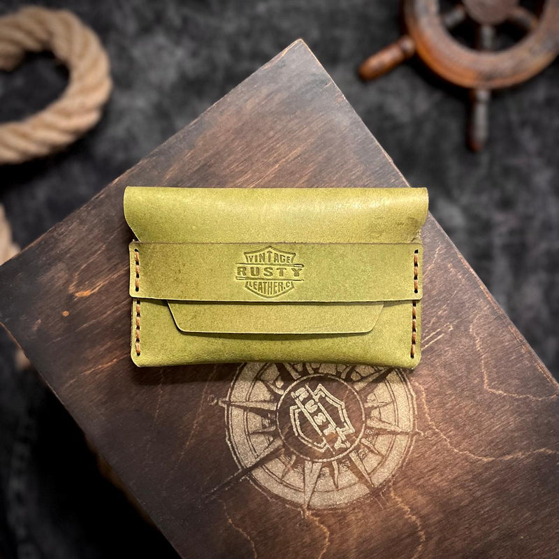 Little Finn - card wallet “ Crazy horse leather “