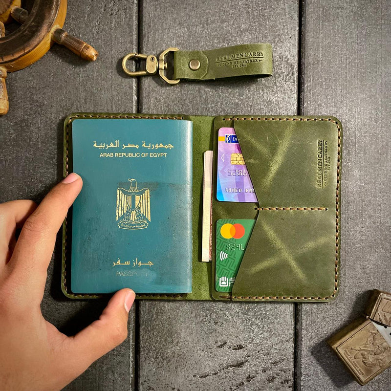 Passport holder + free medal