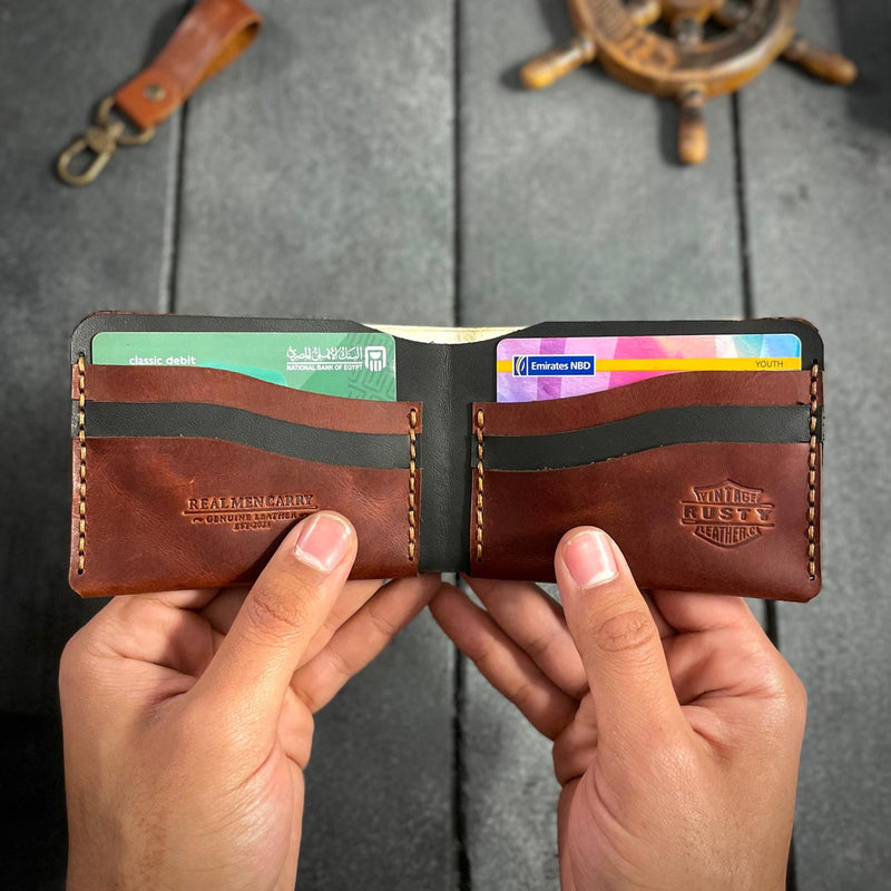 Elite-wallet - “cow pullup leather” + free medal