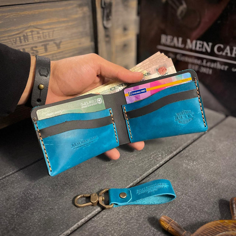 Elite-wallet - “cow pullup leather” + free medal