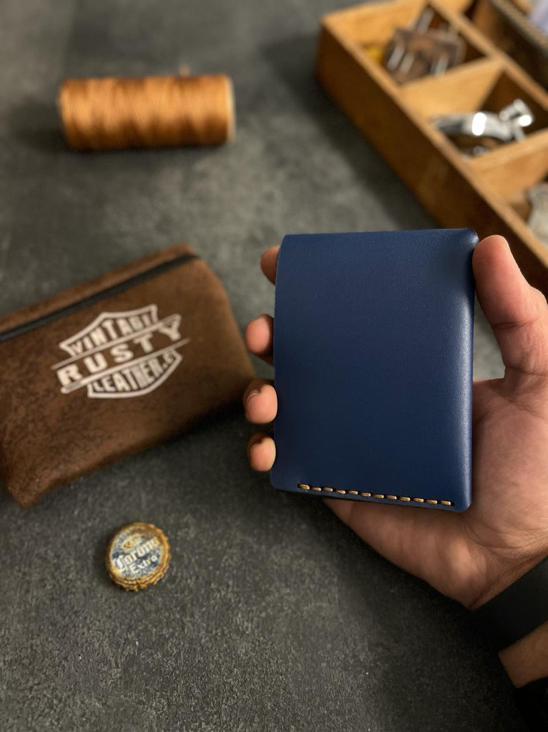 Enfold wallet - Nubuck leather +free medal