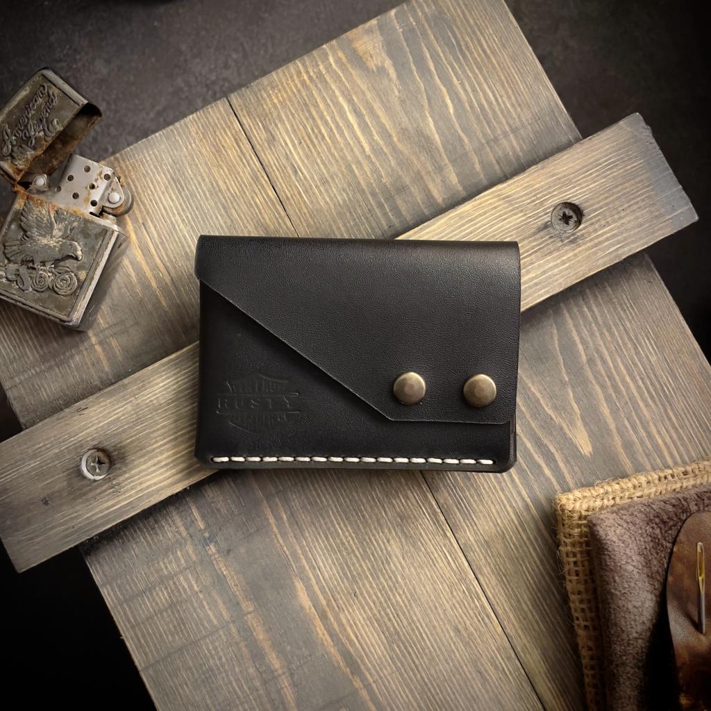 Slim Timber Wallet: Durable Cow-Leather, Smart Design, Easy Access ...