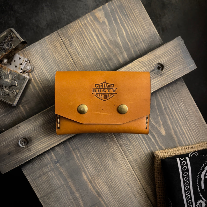 Mad wallet - Cow Pull up leather