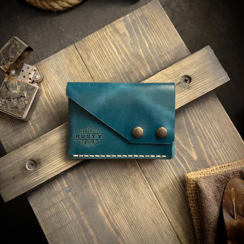 Timber wallet - “Cow-Pull up leather”