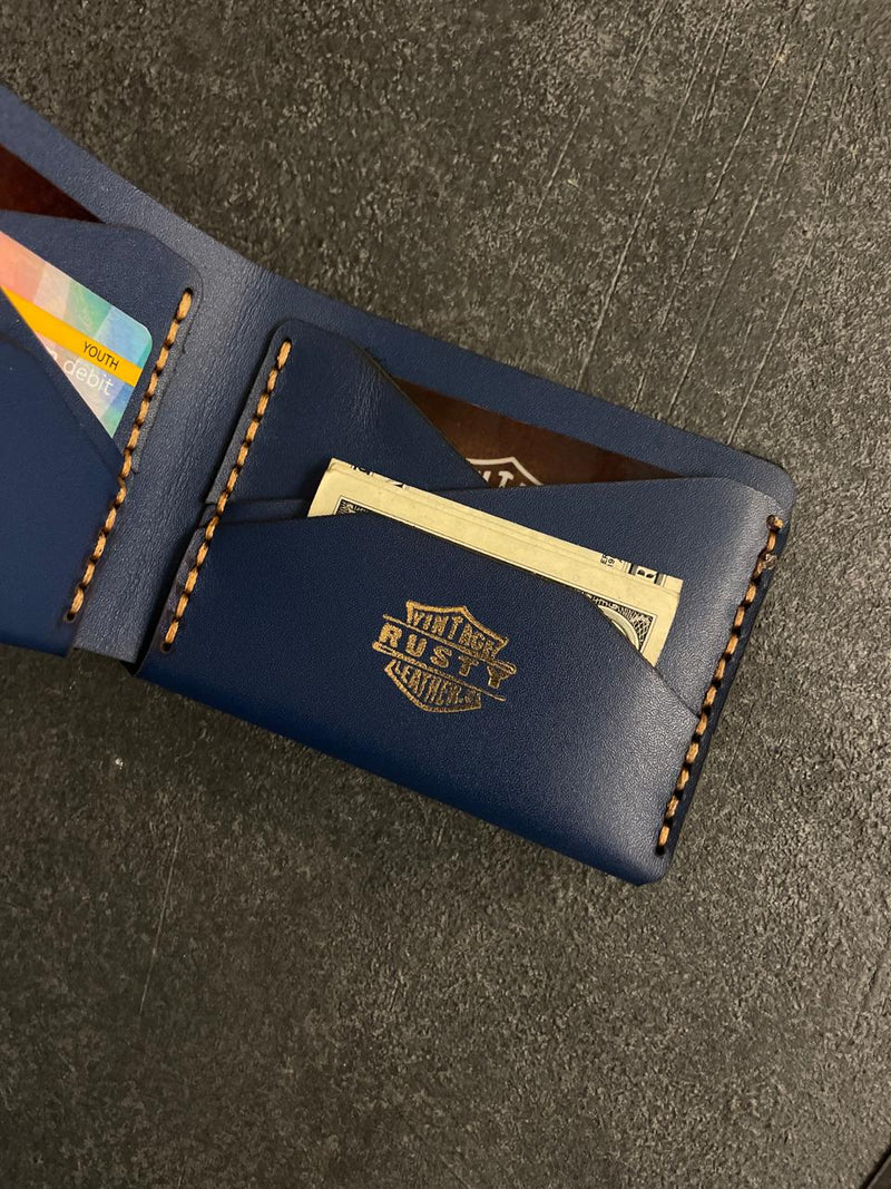 Enfold wallet - Nubuck leather +free medal