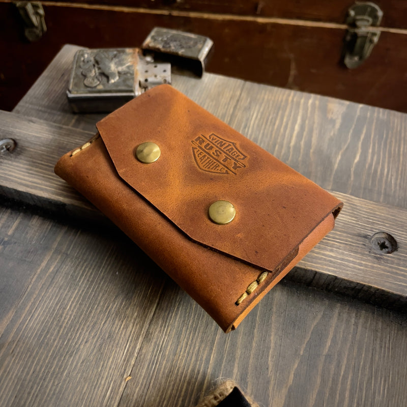 Mad wallet - Cow Pull up leather