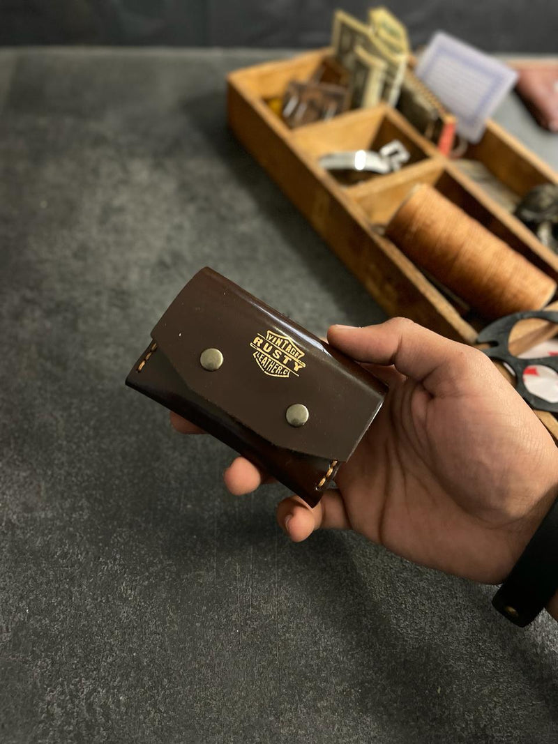 Mad wallet - Cow Pull up leather