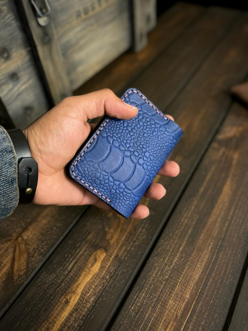 ~Legendary~ Diamond wallet ✨ - printed Cow pull-up leather