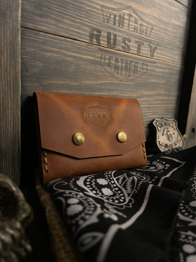 Mad wallet - Cow Pull up leather