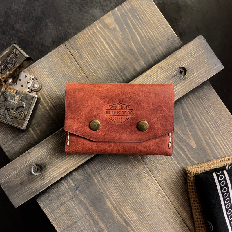 Mad wallet - Cow Pull up leather